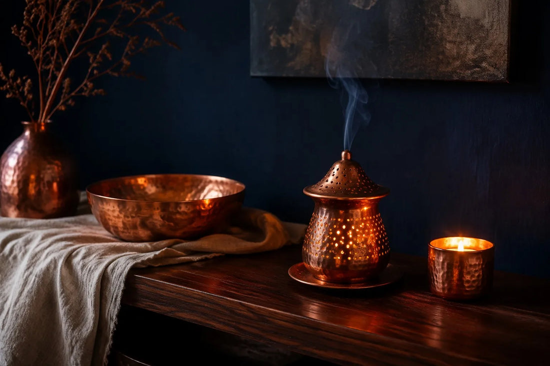 How to Style Handcrafted Copper in Modern Interiors