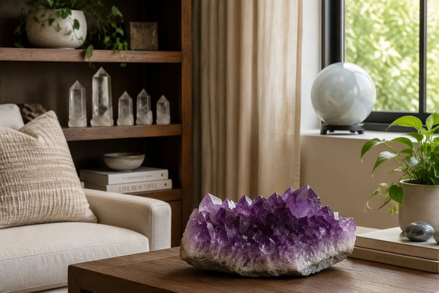 5 Ways Natural Crystals Bring Balance to Your Home