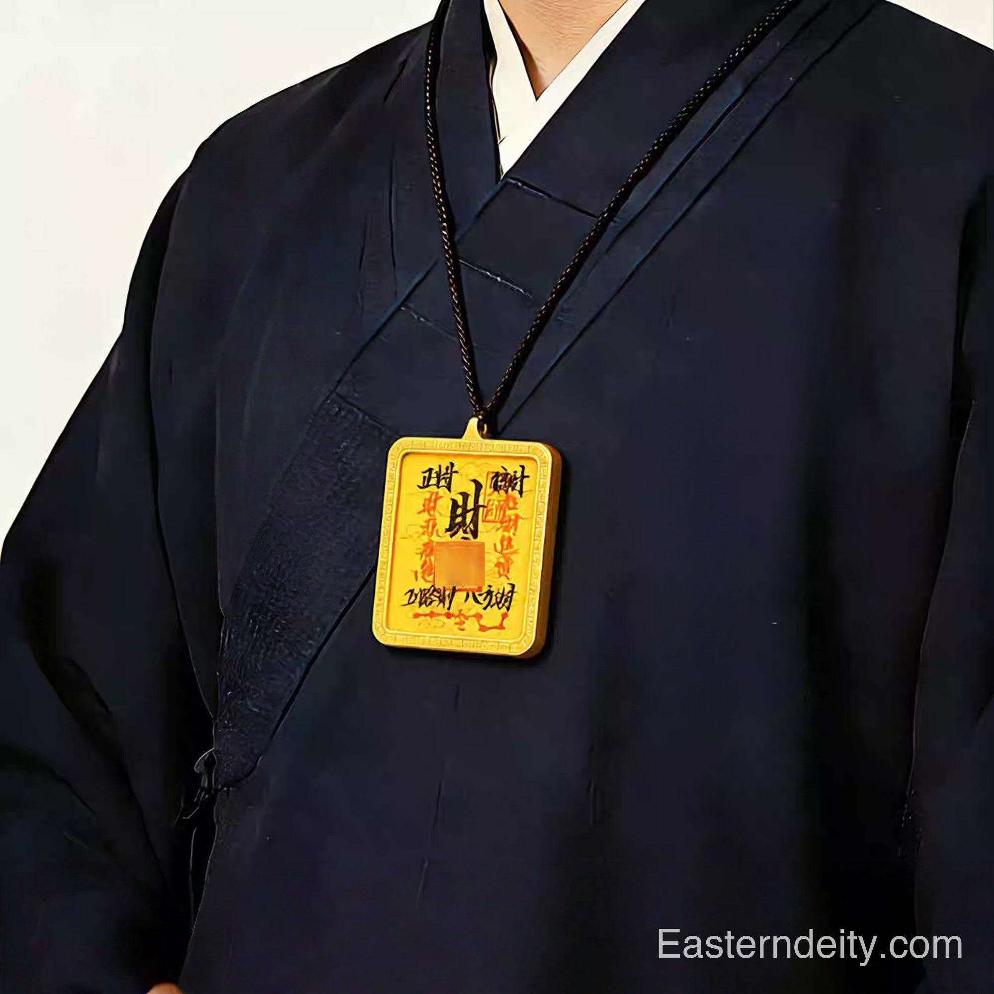 เครื่องรางตะวันออกทรงพลัง — เครื่องรางแห่งความร่ำรวยและการคุ้มครองที่เขียนด้วยลายมือ