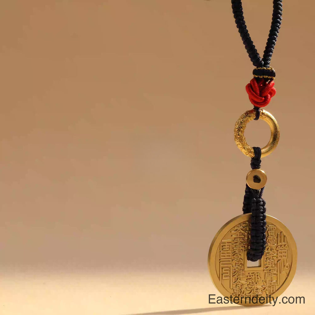 Handwoven Eastern Keychain – Shan Gui Flower Coin
