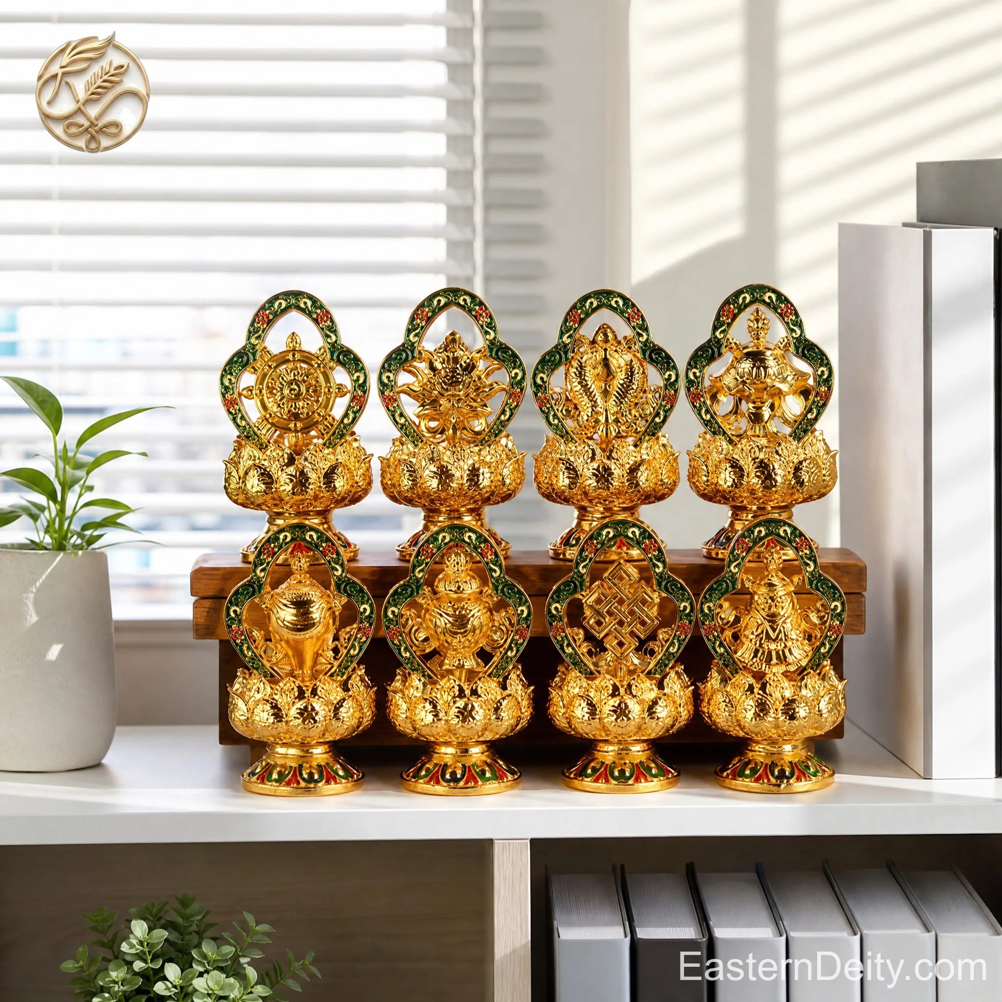 Eight Symbols Artisan Decor Collection