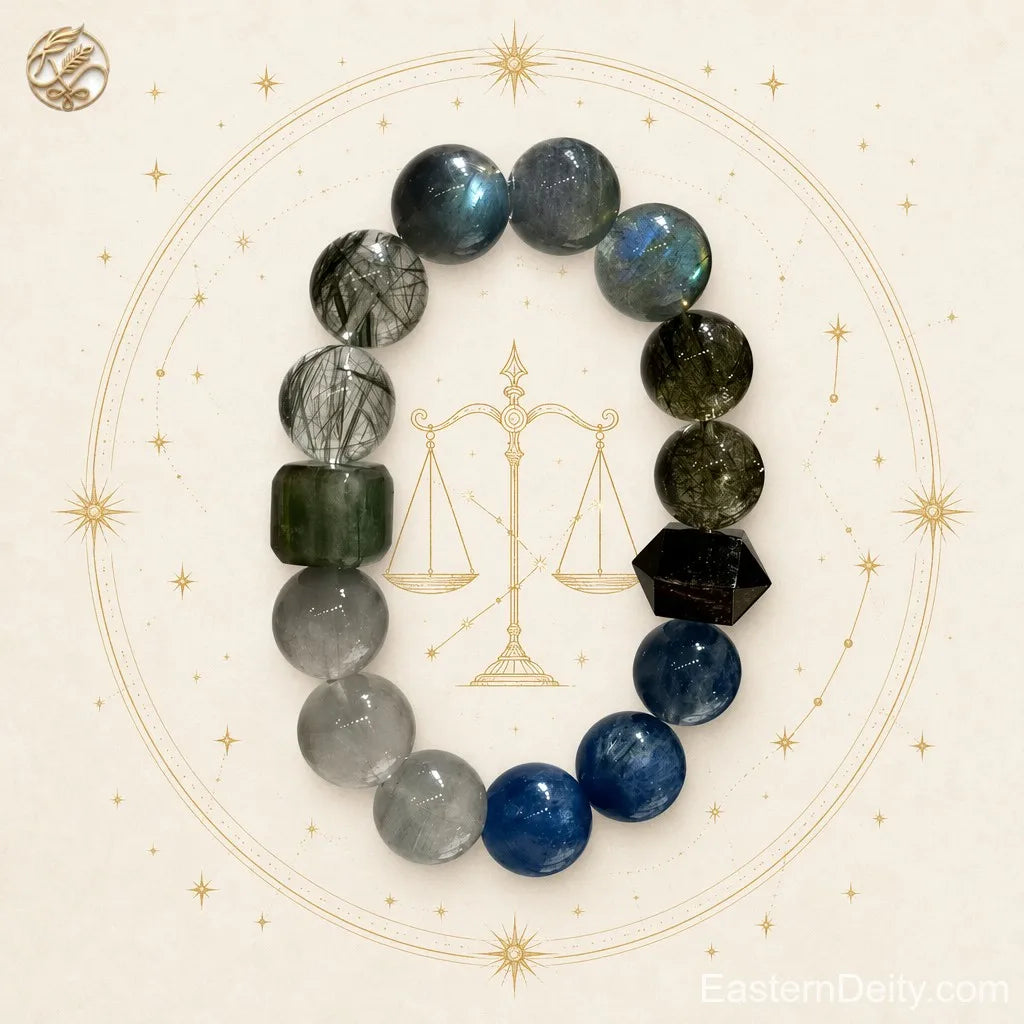 Libra Zodiac Crystal Bracelet featured
