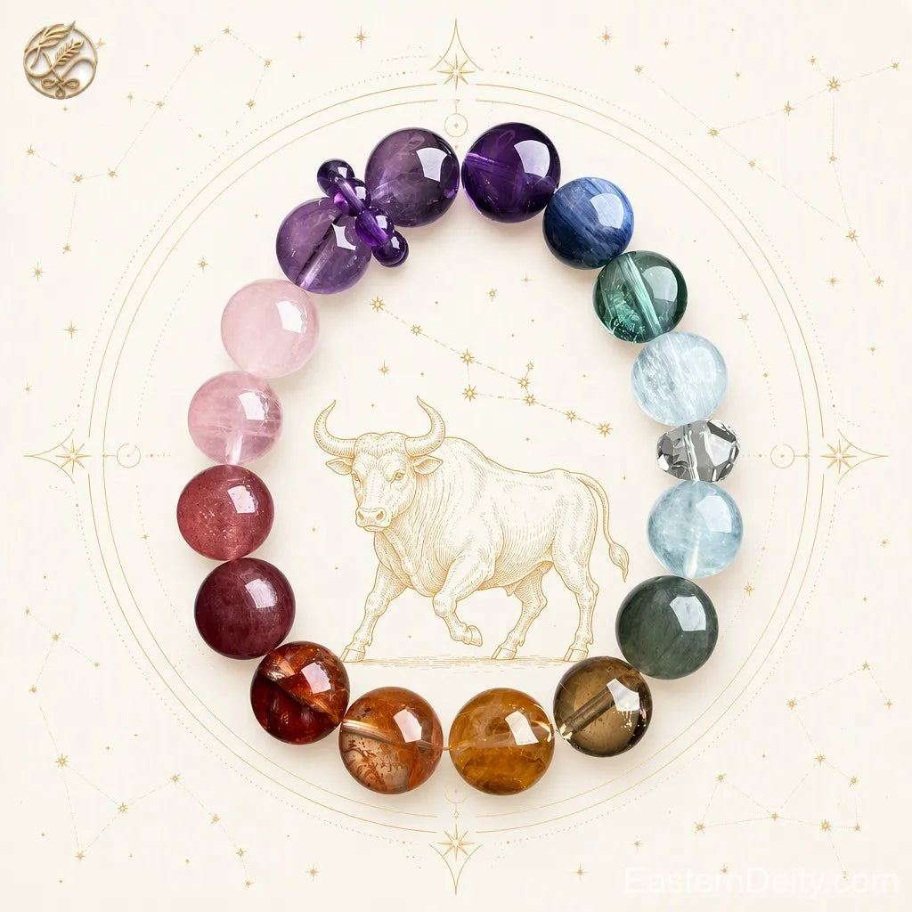 Taurus Zodiac Crystal Bracelet — Featured