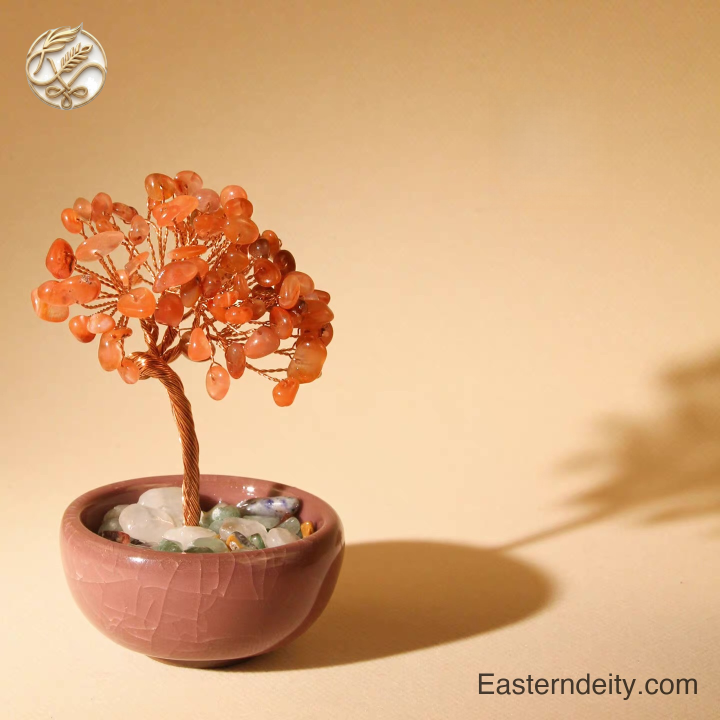 Crystal Money Tree — Decorative Tabletop Collectible