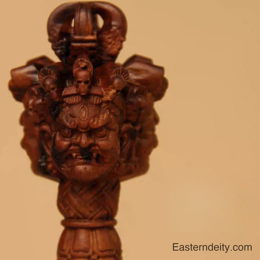 Eastern Thunder-Struck Wood Five Thunder Demon-Vanquishing Pestle