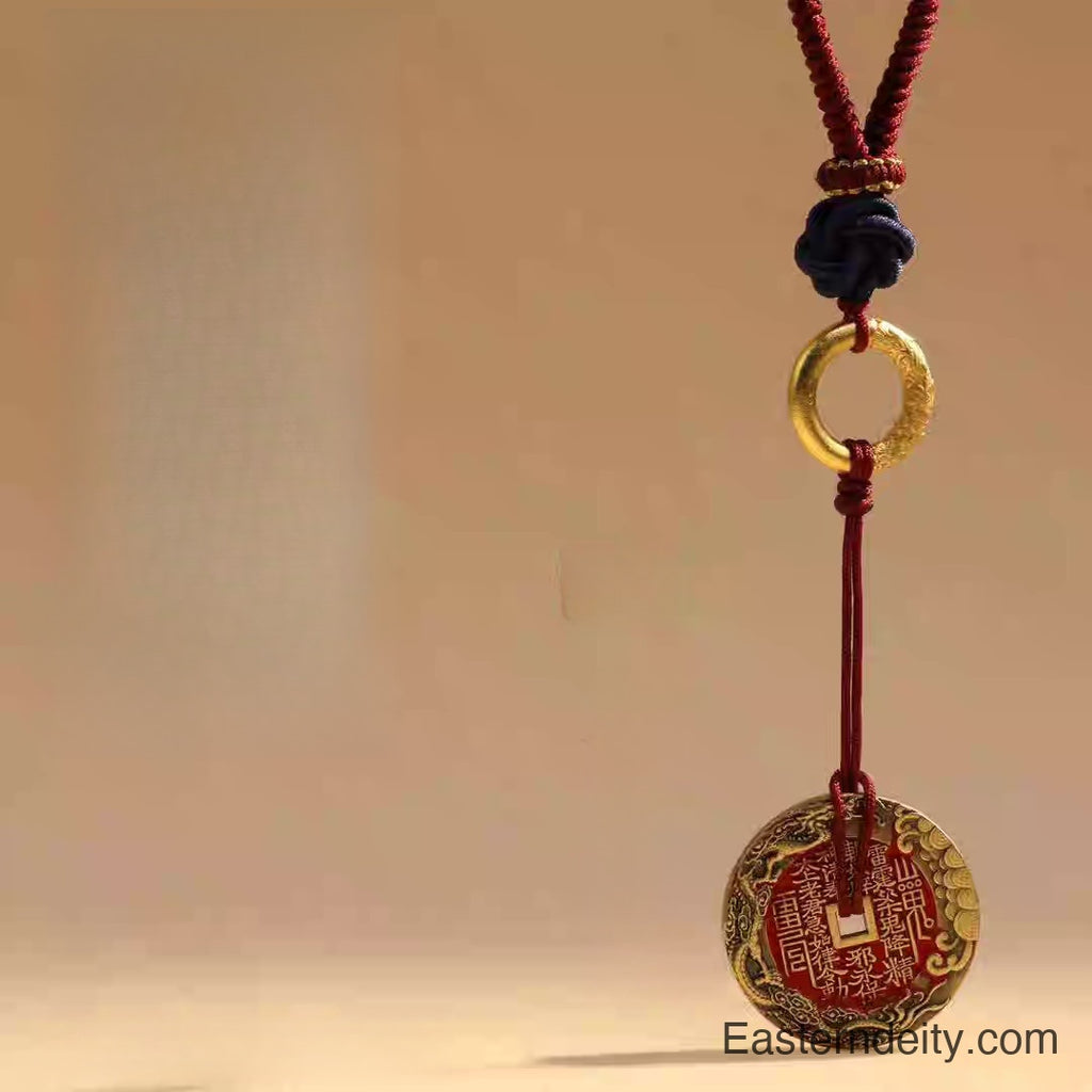 Handwoven Eastern Keychain – Shan Gui Flower Coin