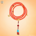 Huai Ye & Miao Yin — 108 Carnelian Bracelet